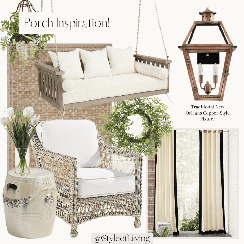 New Orleans Inspired Porch&nbsp;Design